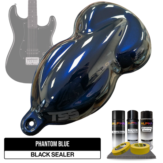 Phantom Blue Guitar Paint Kit