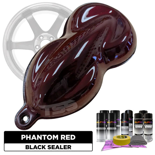 Phantom Red Wheel Paint Kit