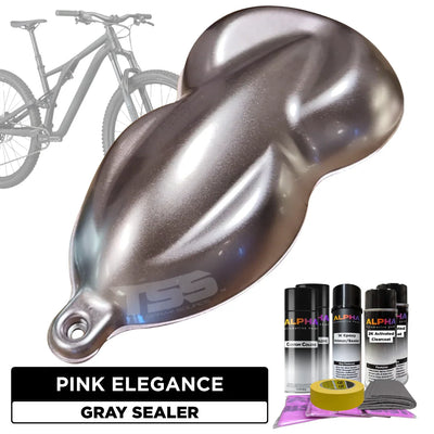 Pink Elegance Bike Paint Kit