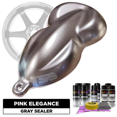 Pink Elegance Wheel Paint Kit