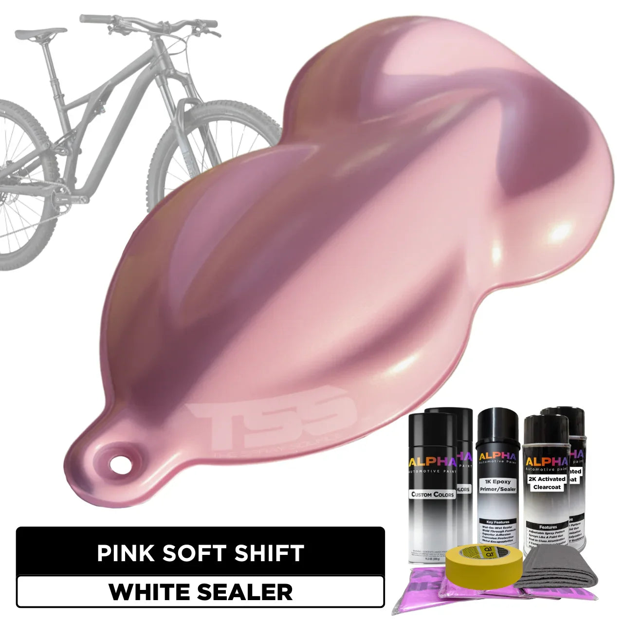 Pink Soft Shift Bike Paint Kit – The Spray Source