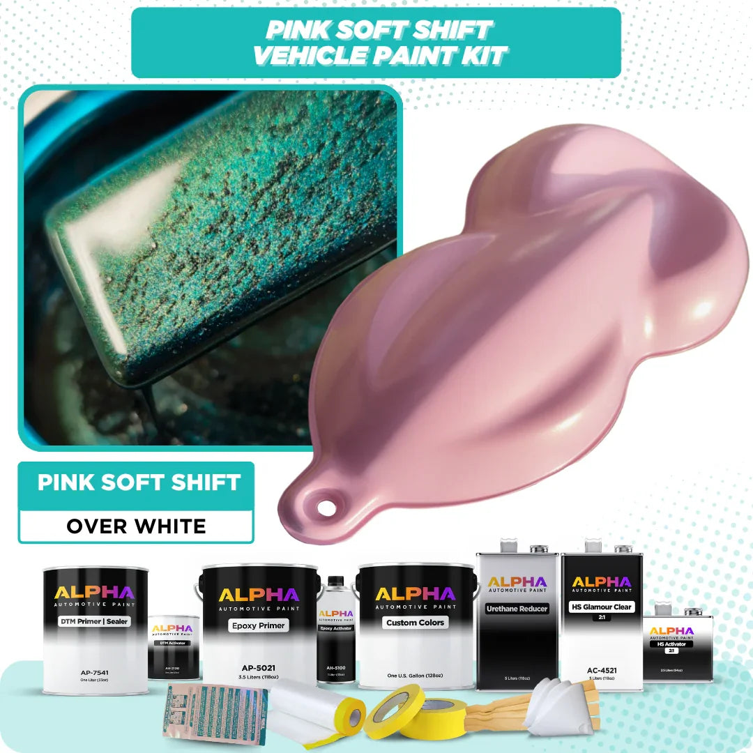 Pink Soft Shift Vehicle Paint Kit