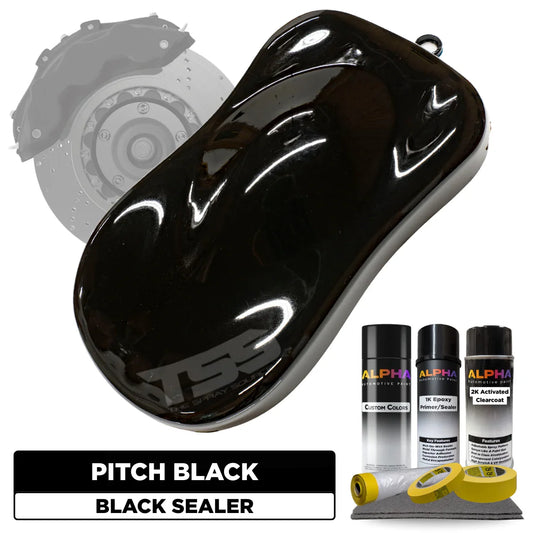 Pitch Black Brake Caliper Paint Kit