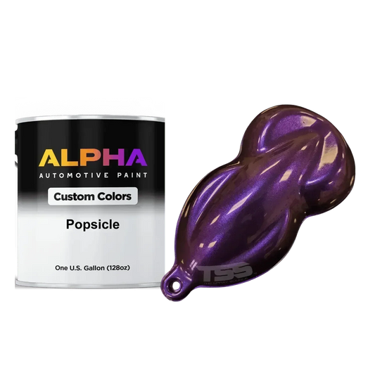 Popsicle Paint Basecoat - automotive basecoat paint by Alpha Automotive Paint