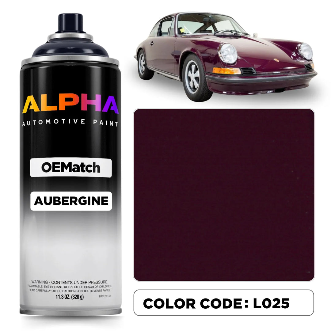 Porsche Aubergine L025 | OEMatch Spray Can