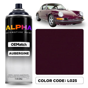 Porsche Aubergine L025 | OEMatch Spray Can