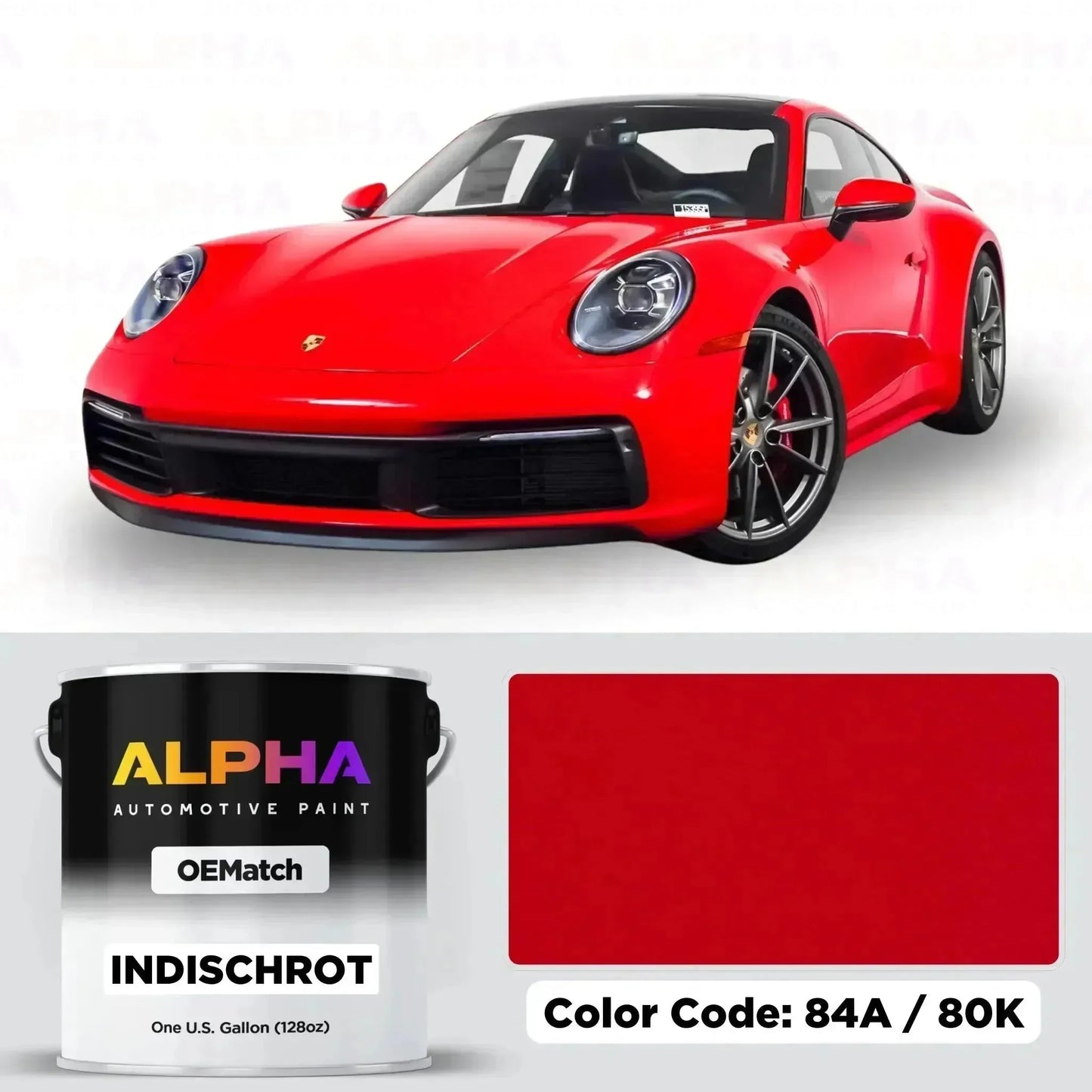 Porsche Guards Red 84A / 80K | OEMatch Basecoat