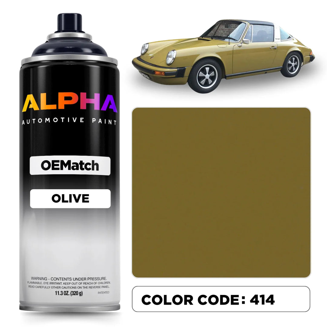 Porsche Olive 414 | OEMatch Spray Can