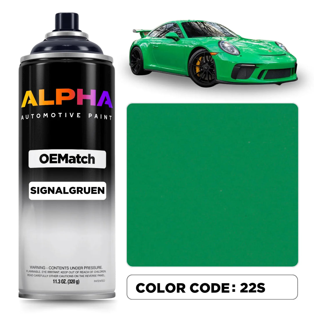Porsche Signal Green 22S | OEMatch Spray Can