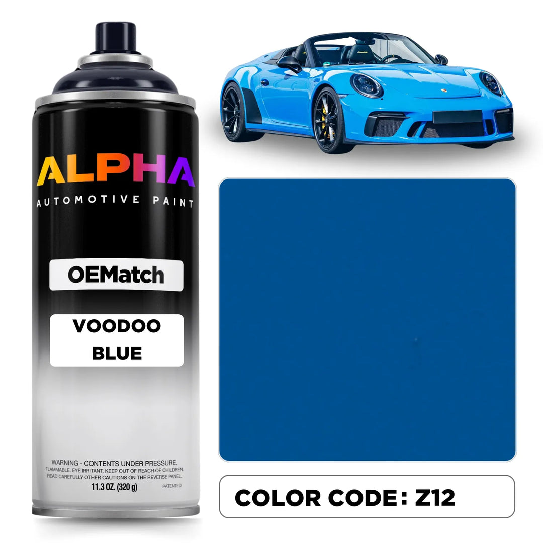 Porsche Voodoo Blue Z12 | OEMatch Spray Can