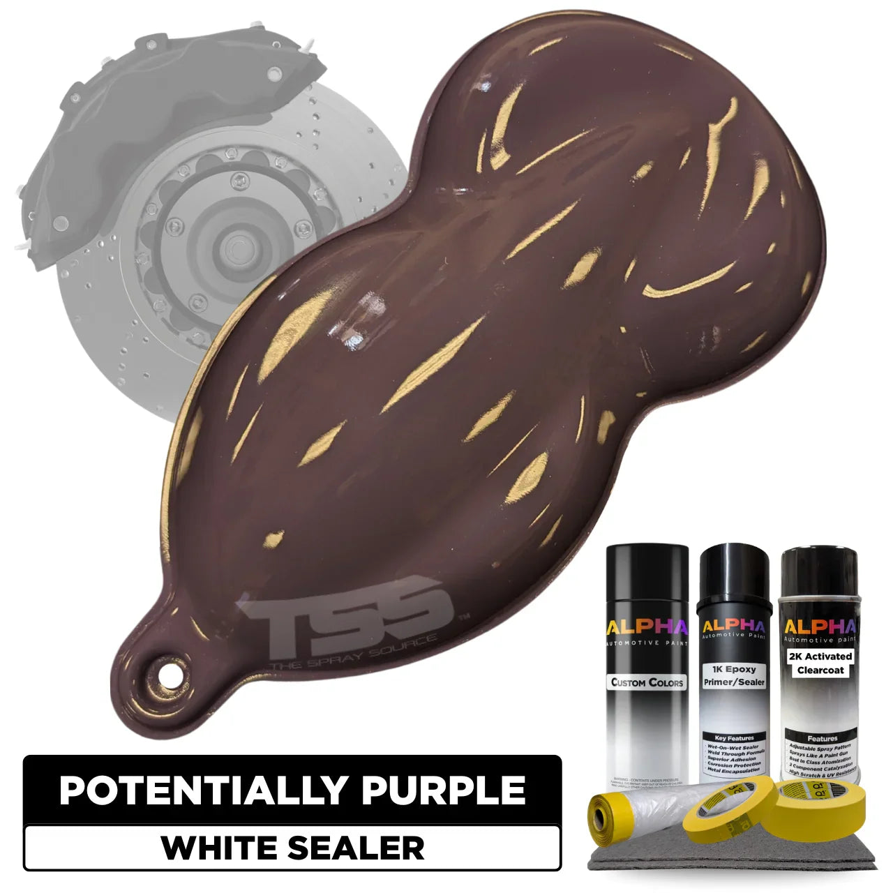 Potentially Purple Brake Caliper Paint Kit