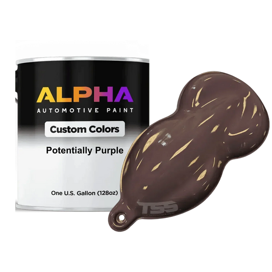 Potentially Purple Paint Basecoat - automotive basecoat paint by Alpha Automotive Paint