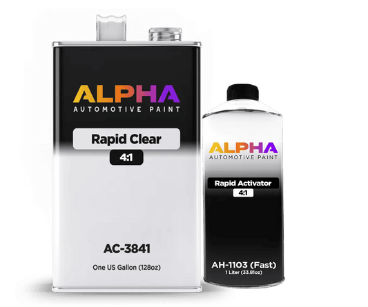 Rapid Clearcoat AC-3841 Kit | Alpha Automotive Paint