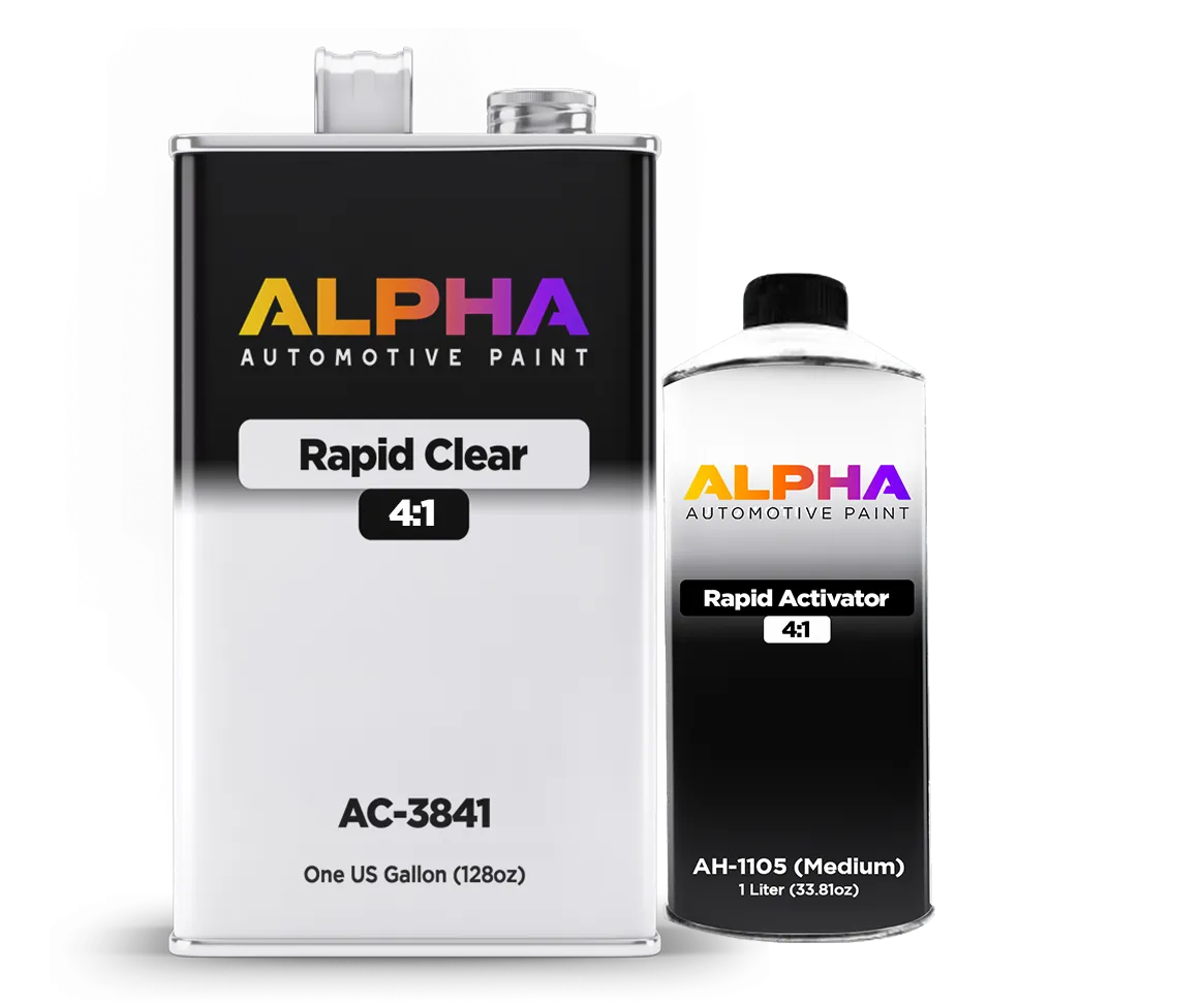 Rapid Clearcoat AC-3841 Kit | Alpha Automotive Paint