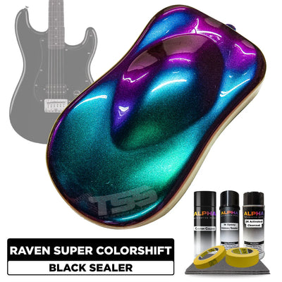 Raven Super Colorshift Guitar Paint Kit