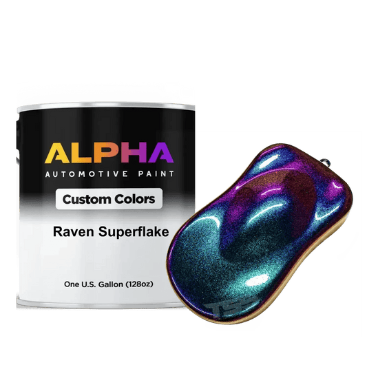 Raven Superflake Paint Basecoat Midcoat