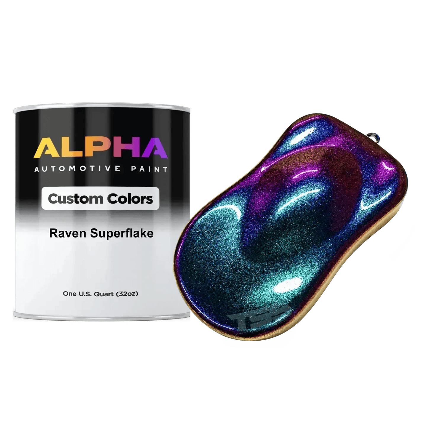 Raven Superflake Paint Basecoat Midcoat