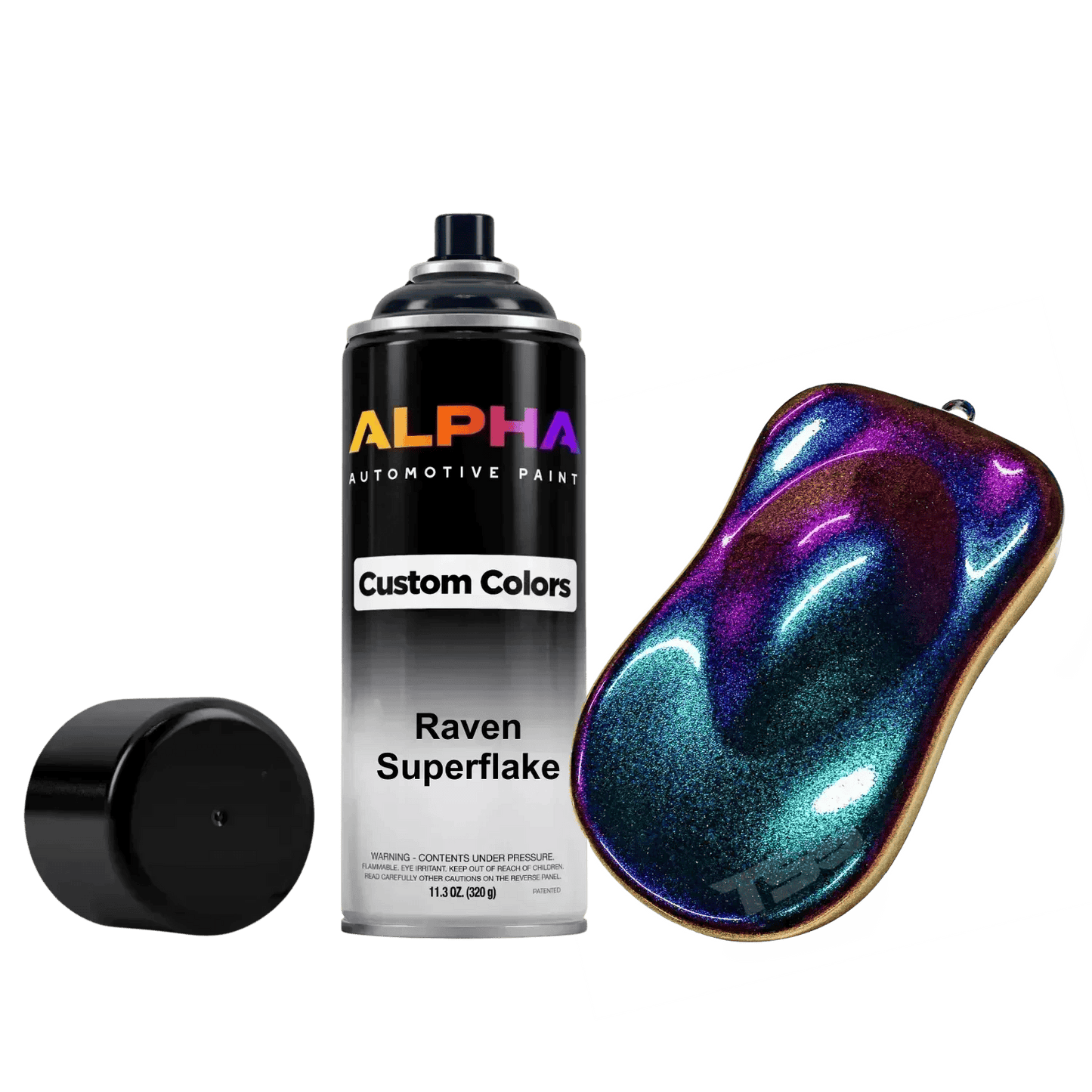 Raven Superflake Pearls Spray Can Midcoat