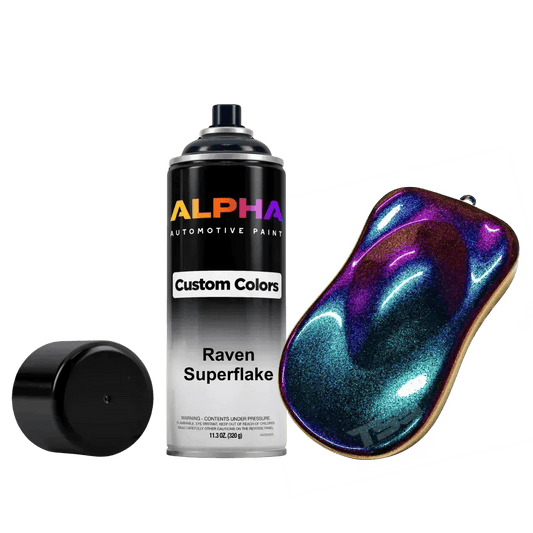 Raven Superflake Pearls Spray Can Midcoat