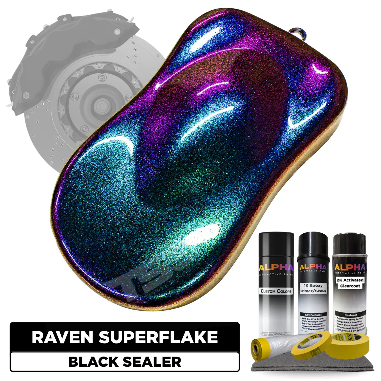 Raven SuperFlake Brake Caliper Paint Kit – The Spray Source