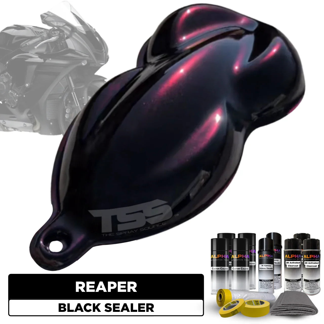 Reaper Motorcycle Paint Kit