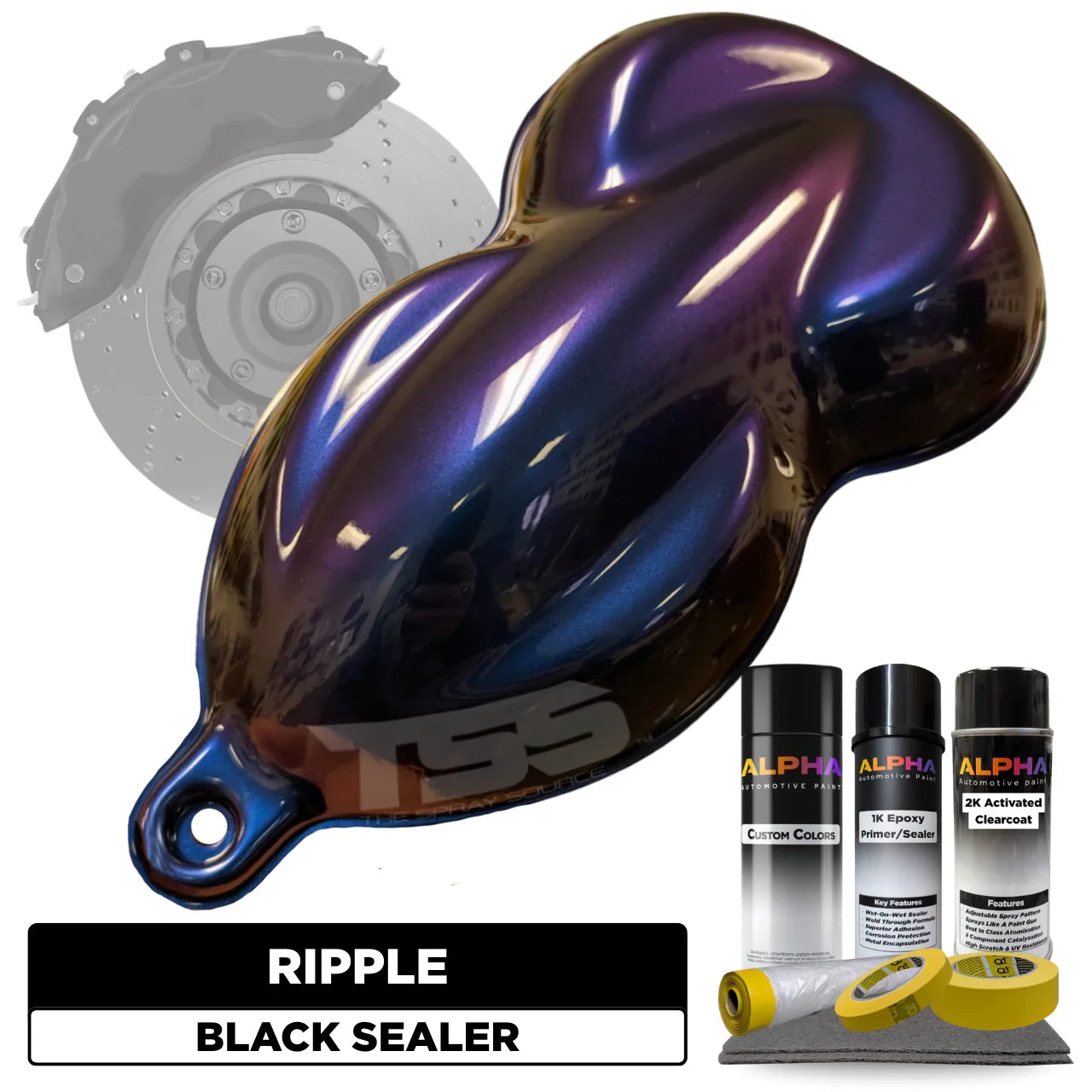 Ripple Brake Caliper Paint Kit