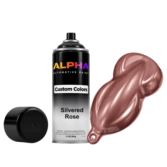 Silvered Rose Spray Can