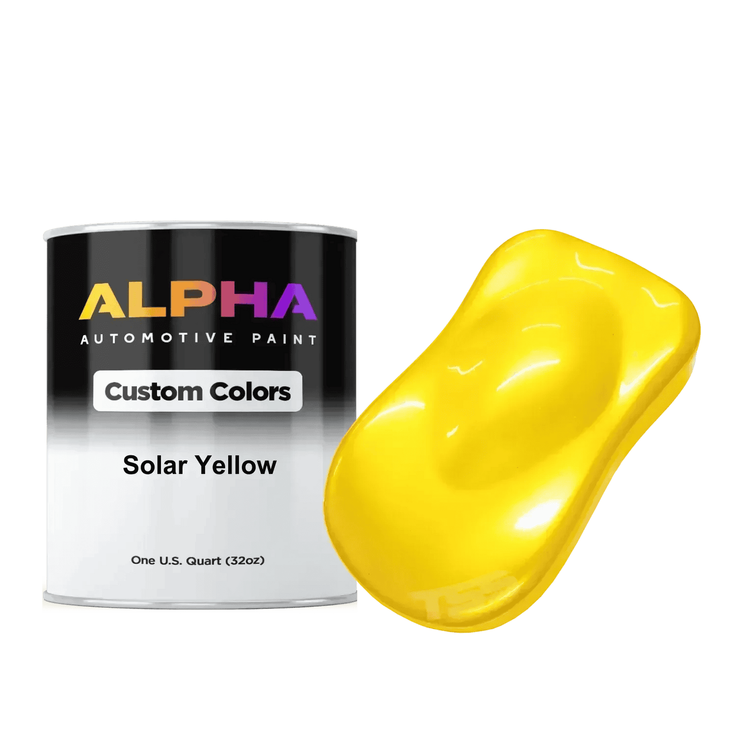 Solar Yellow Paint Basecoat Midcoat