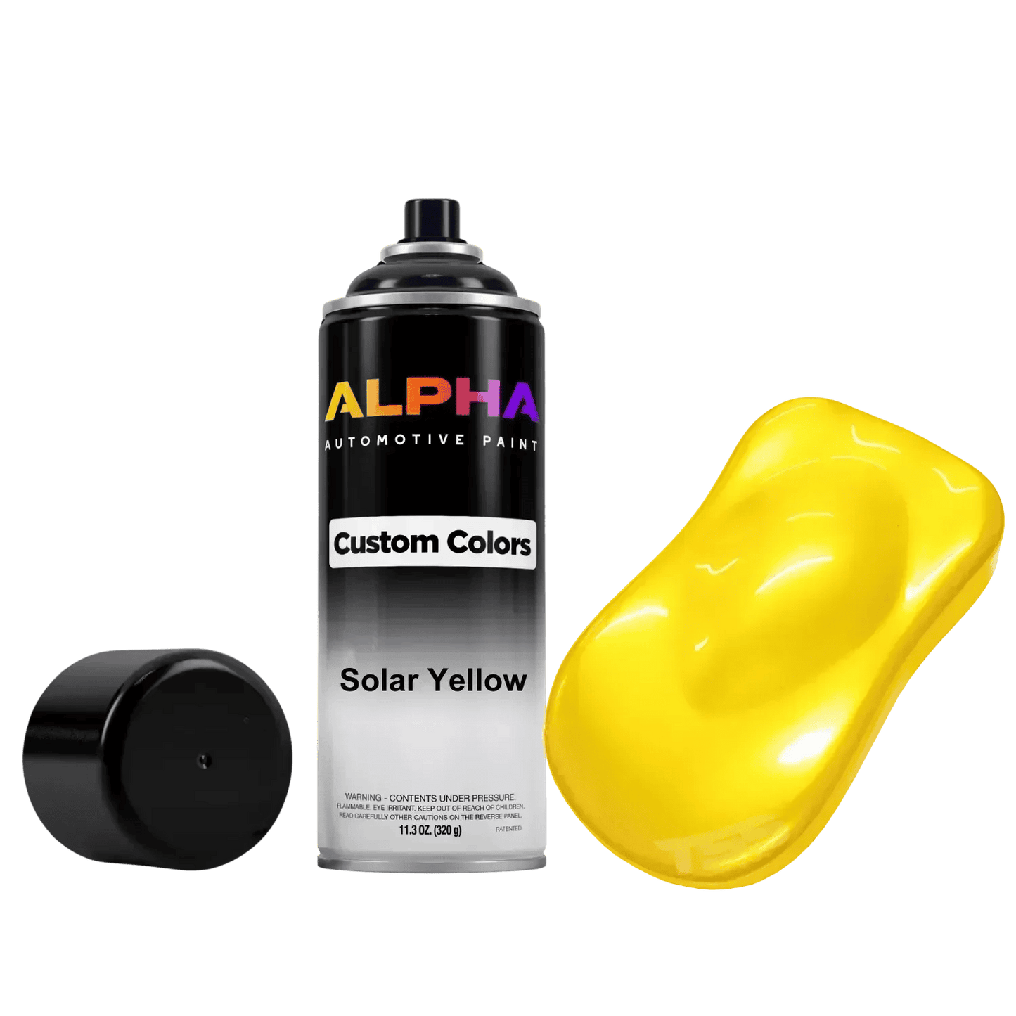 Solar Yellow Spray Can Midcoat