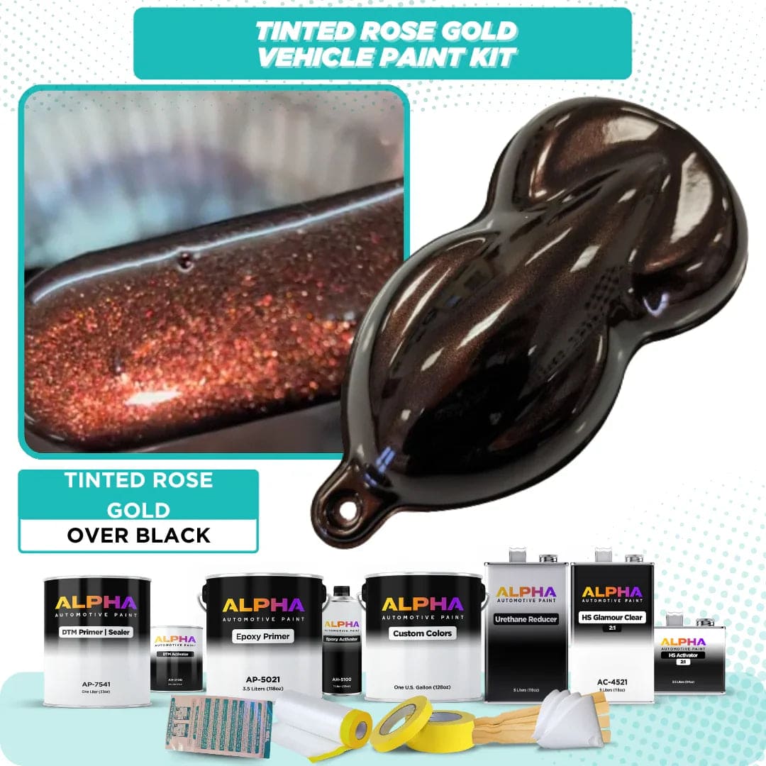 Tinted Rose Gold Vehicle Paint Kit