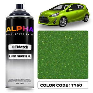Toyota Lime Green M. TY60 | OEMatch Spray Can