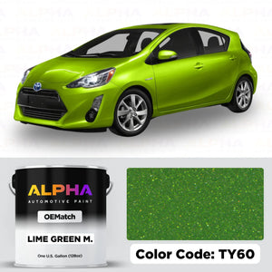 Toyota Lime Green M. TY60 | OEMatch Basecoat