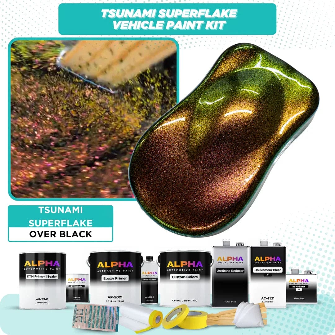 Tsunami Superflake Vehicle Paint Kit