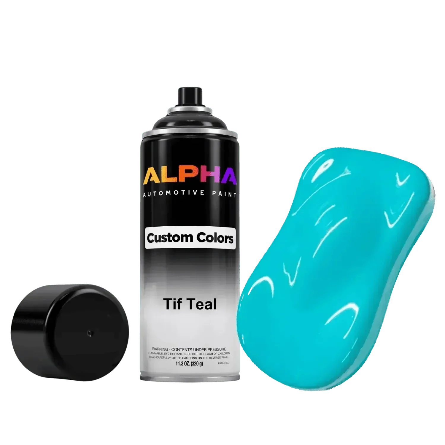 Tif Teal Spray Can | Custom Paint Automotive Autoflex Epoxy Resin