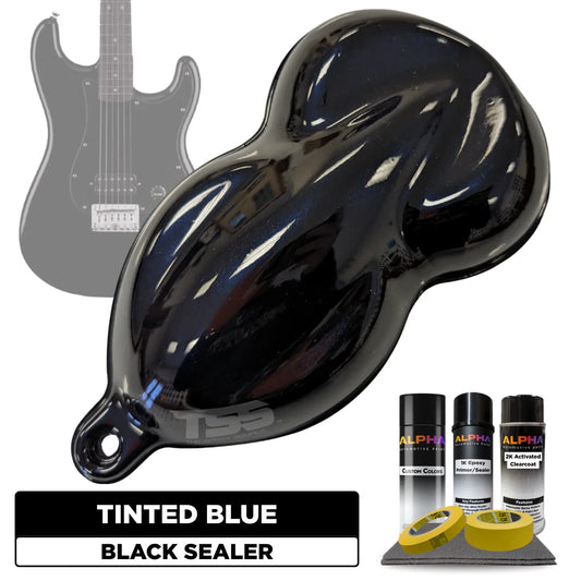 Tinted Blue Guitar Paint Kit