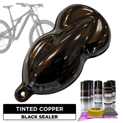 Tinted Copper Bike Paint Kit