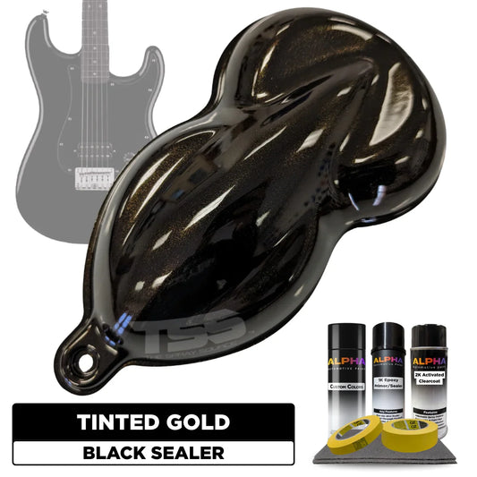 Tinted Gold Guitar Paint Kit