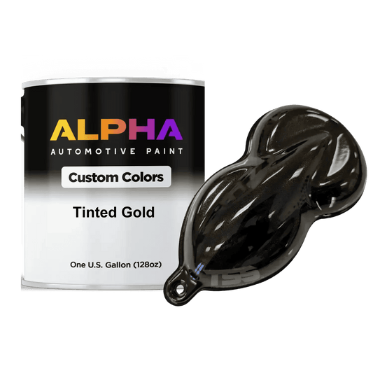 Tinted Gold Paint Basecoat