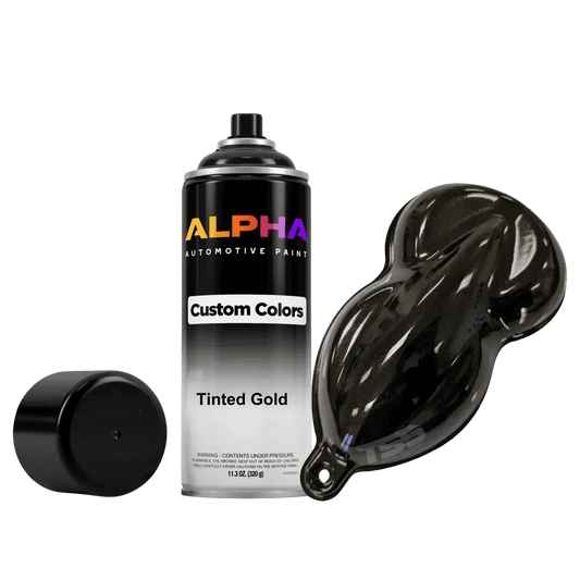 Tinted Gold Spray Can