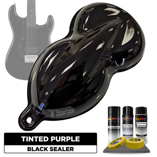 Tinted Purple Guitar Paint Kit