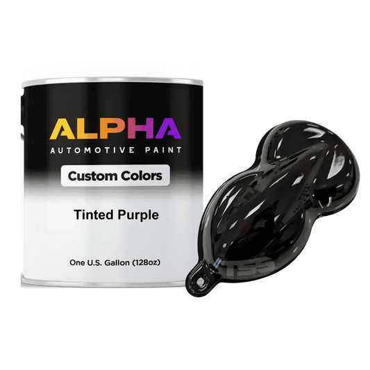 Tinted Purple Paint Basecoat