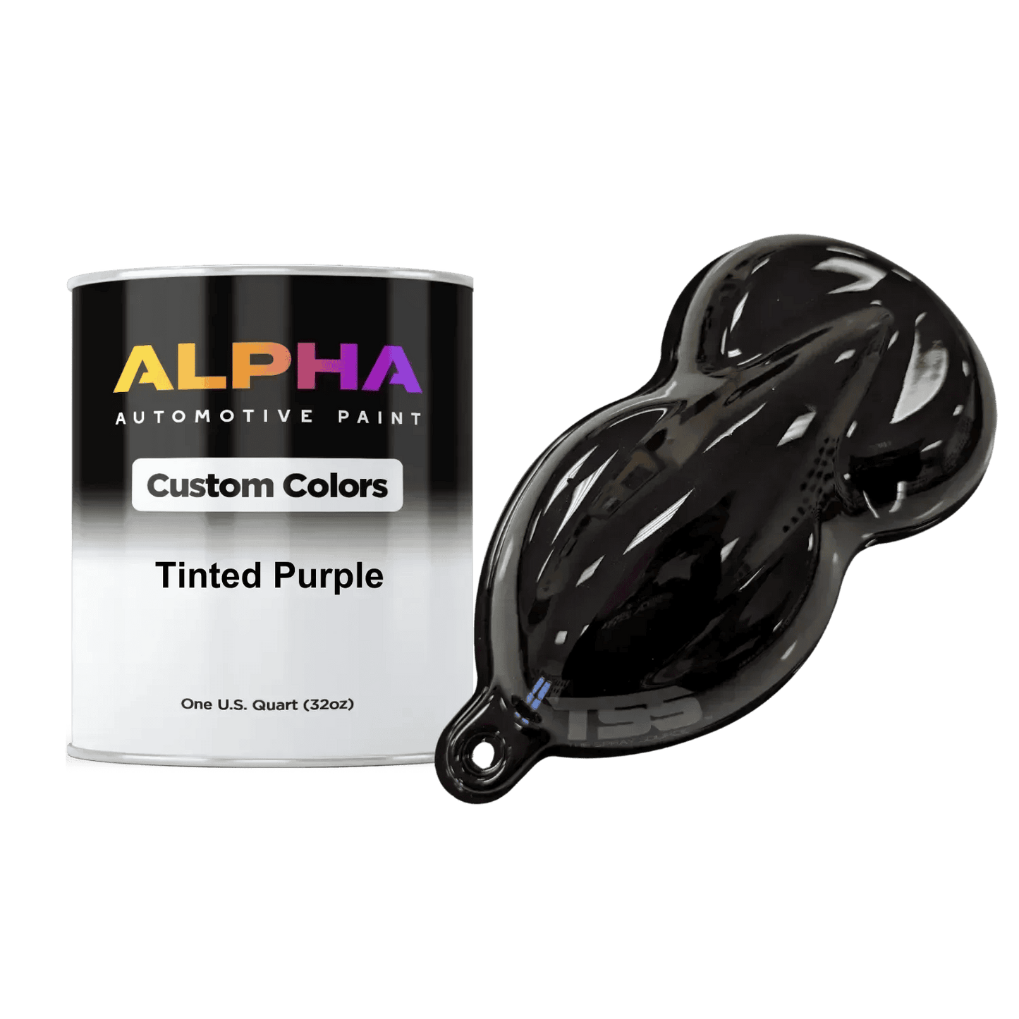 Tinted Purple Paint Basecoat