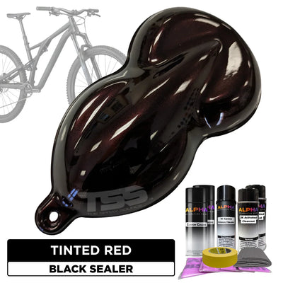 Tinted Red Bike Paint Kit