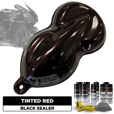 Tinted Red Motorcycle Paint Kit