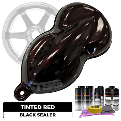 Tinted Red Wheel Paint Kit