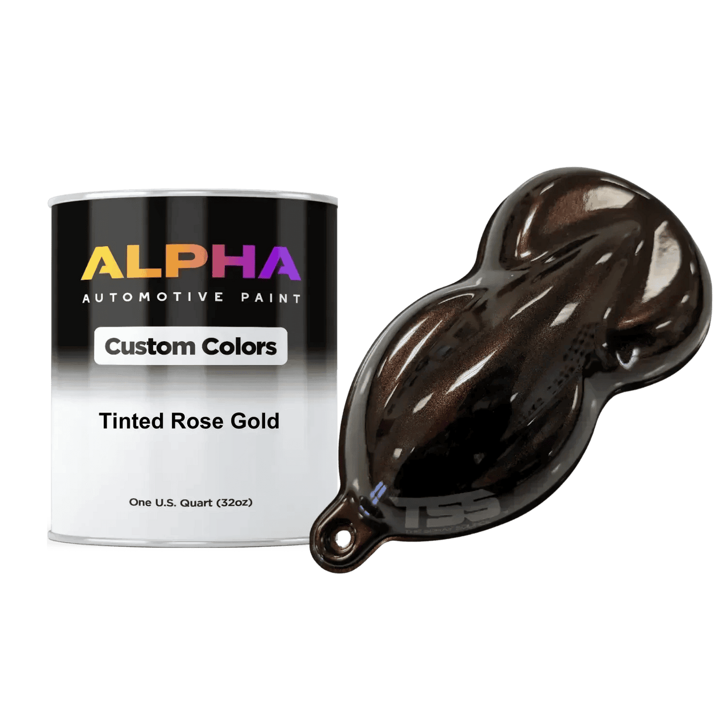 Tinted Rose Gold Paint Basecoat
