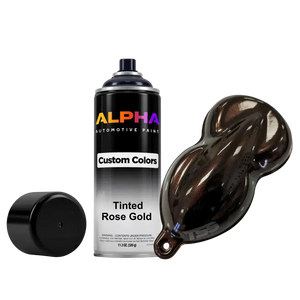 Tinted Rose Gold Spray Can