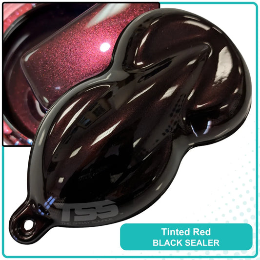 Tinted Red Spray Can