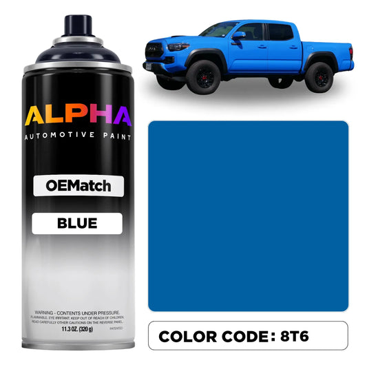 Toyota Voodoo Blue 8T6 | OEMatch Spray Can