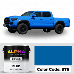 Toyota Voodoo Blue 8T6 | OEMatch Basecoat